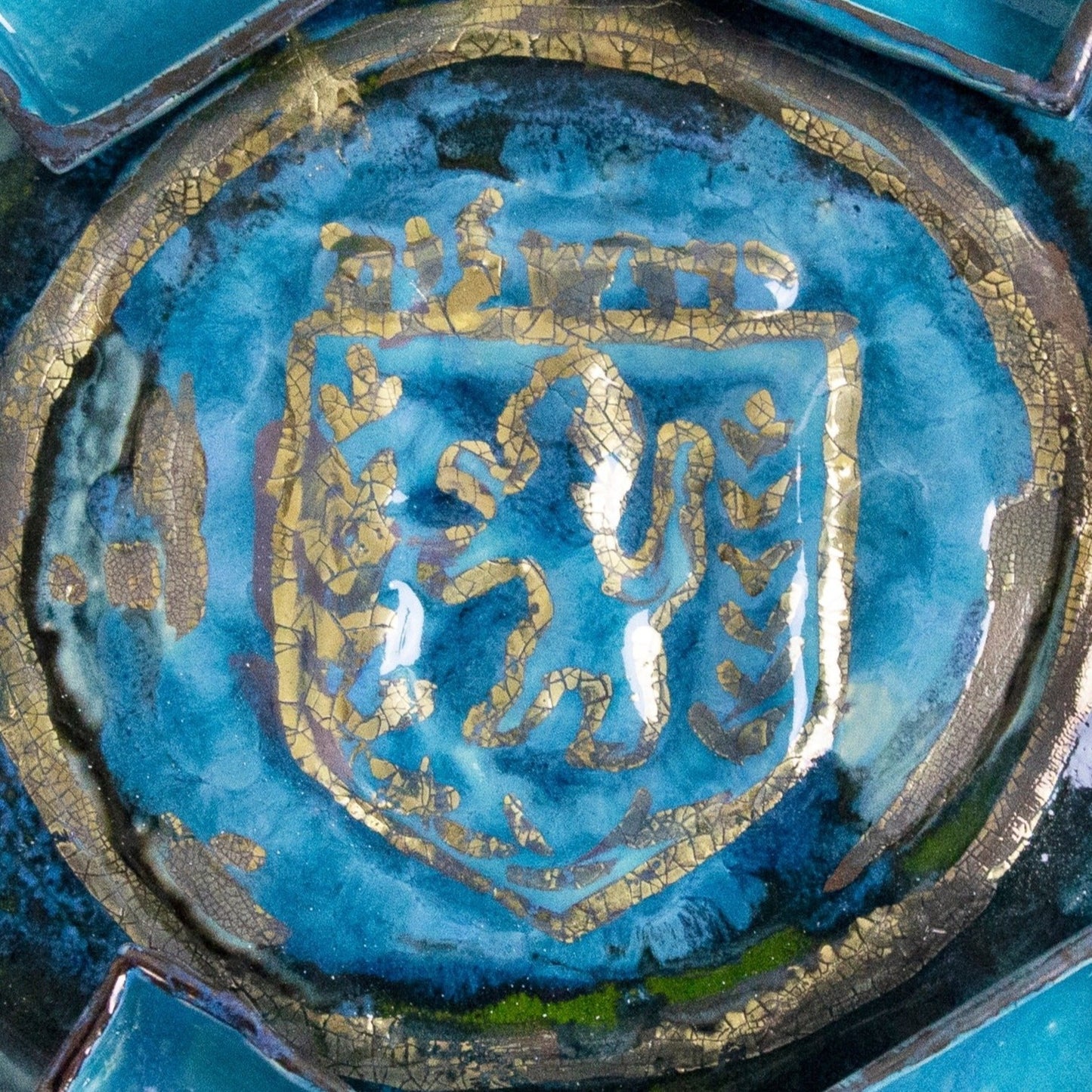 The Deep Blues of the Red Sea Passover Seder Plate Set