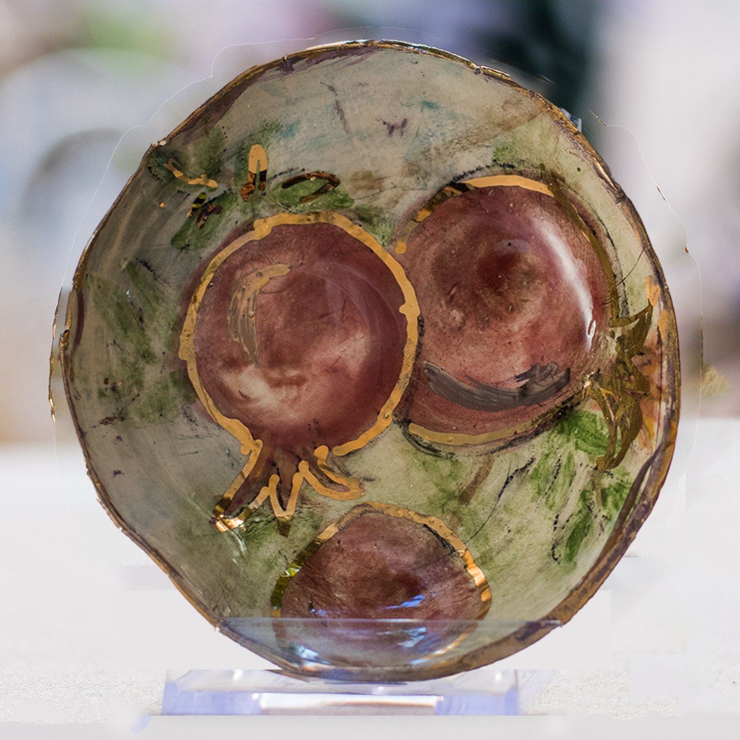 Abundantly Israel Luncheon Plates