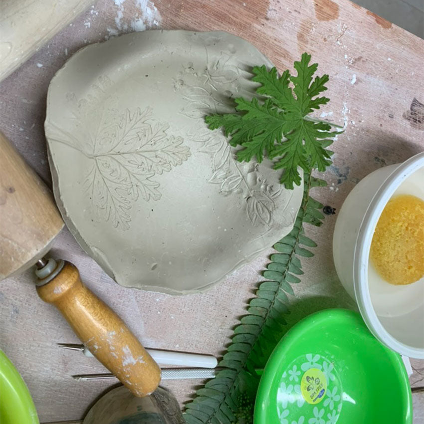 BOTANICAL IMPRESSIONS IN CLAY