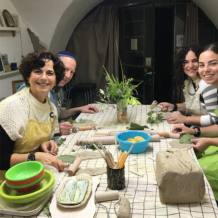 BOTANICAL IMPRESSIONS IN CLAY
