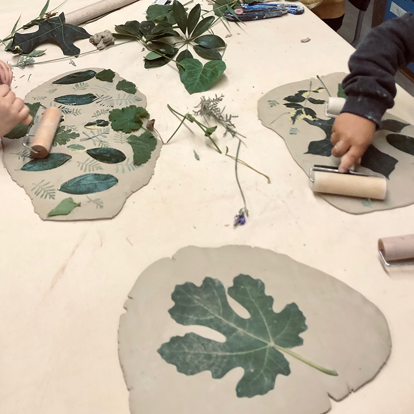 BOTANICAL IMPRESSIONS IN CLAY