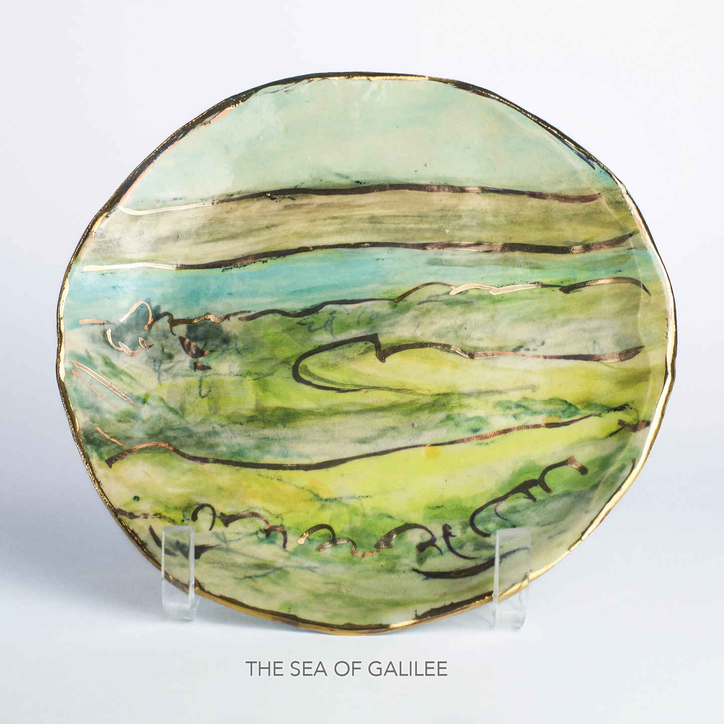 Lush Landscapes of Israel Plates