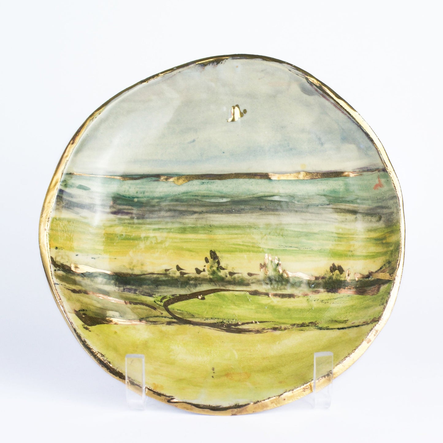 Landscape Luncheon Plate - The Gorgeous Golan