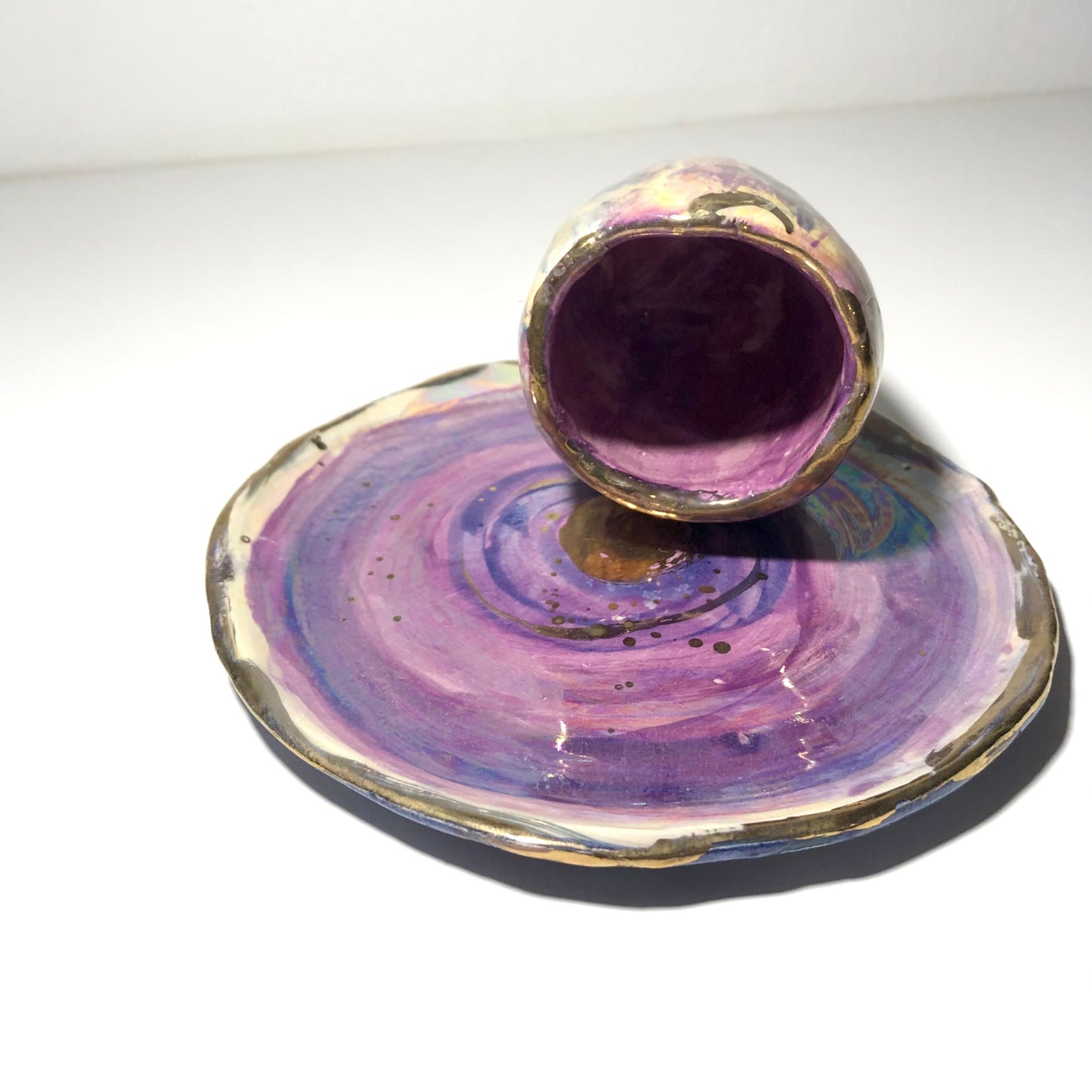 Mystical Kiddush Cup and Tray