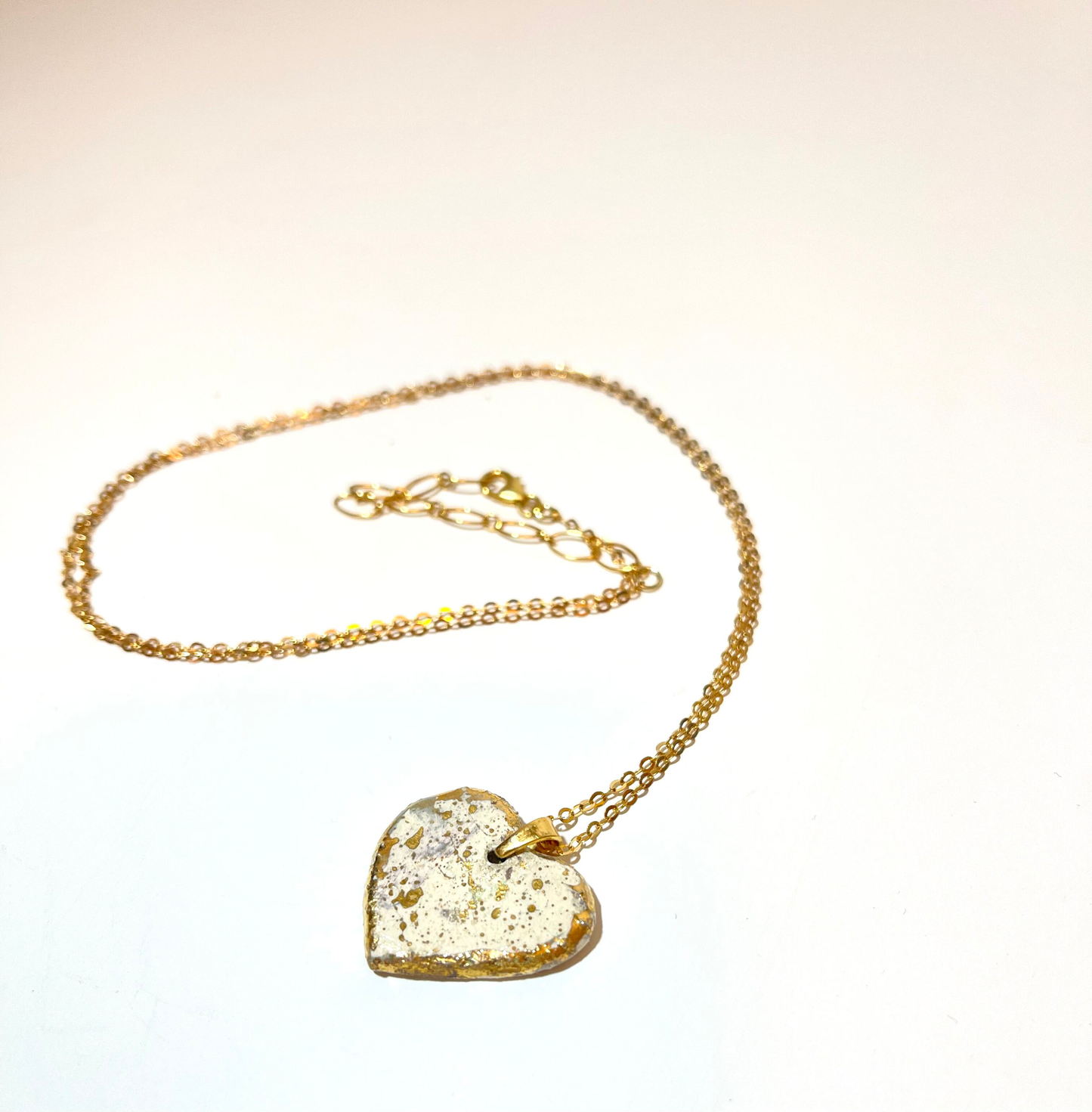 Speckled Heart Pendant