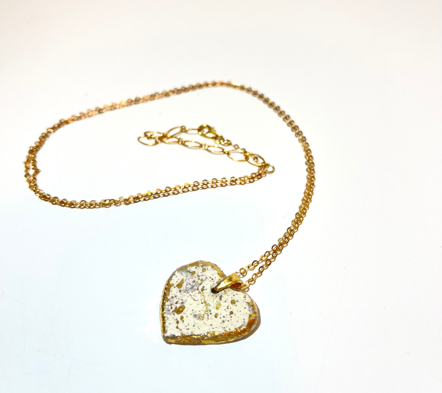 Speckled Heart Pendant