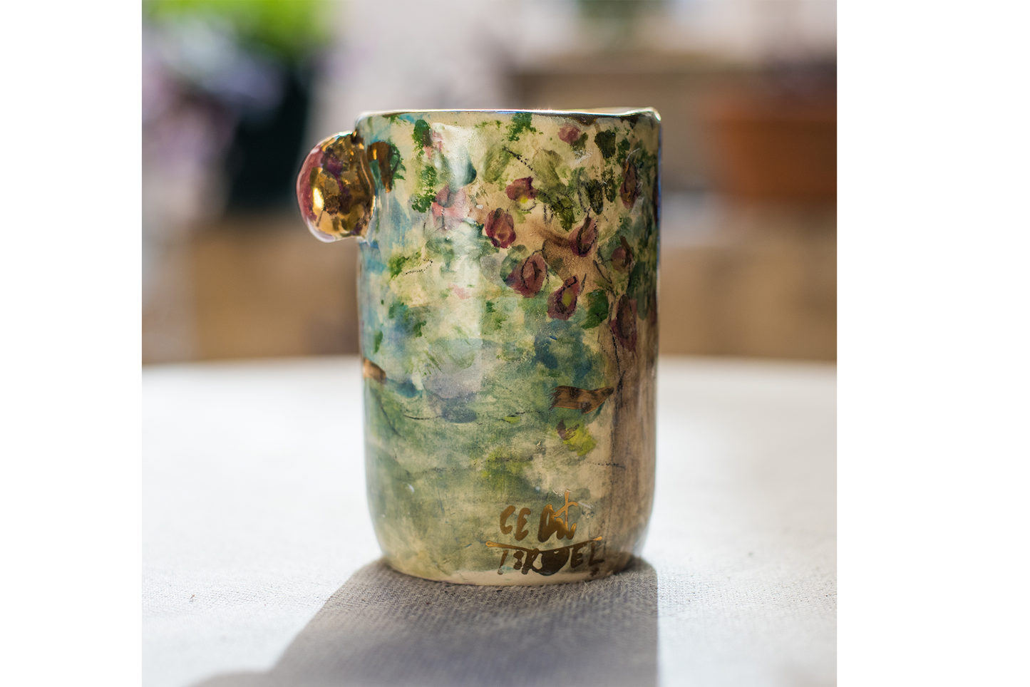 Seven Species of Israel Cozy Cup - fig