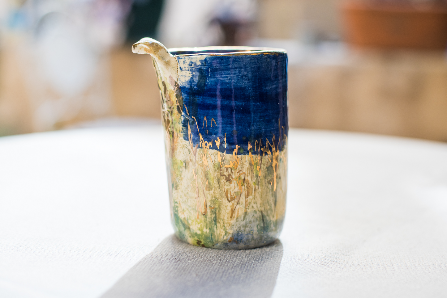 Seven Species of Israel Cozy Cup - wheat