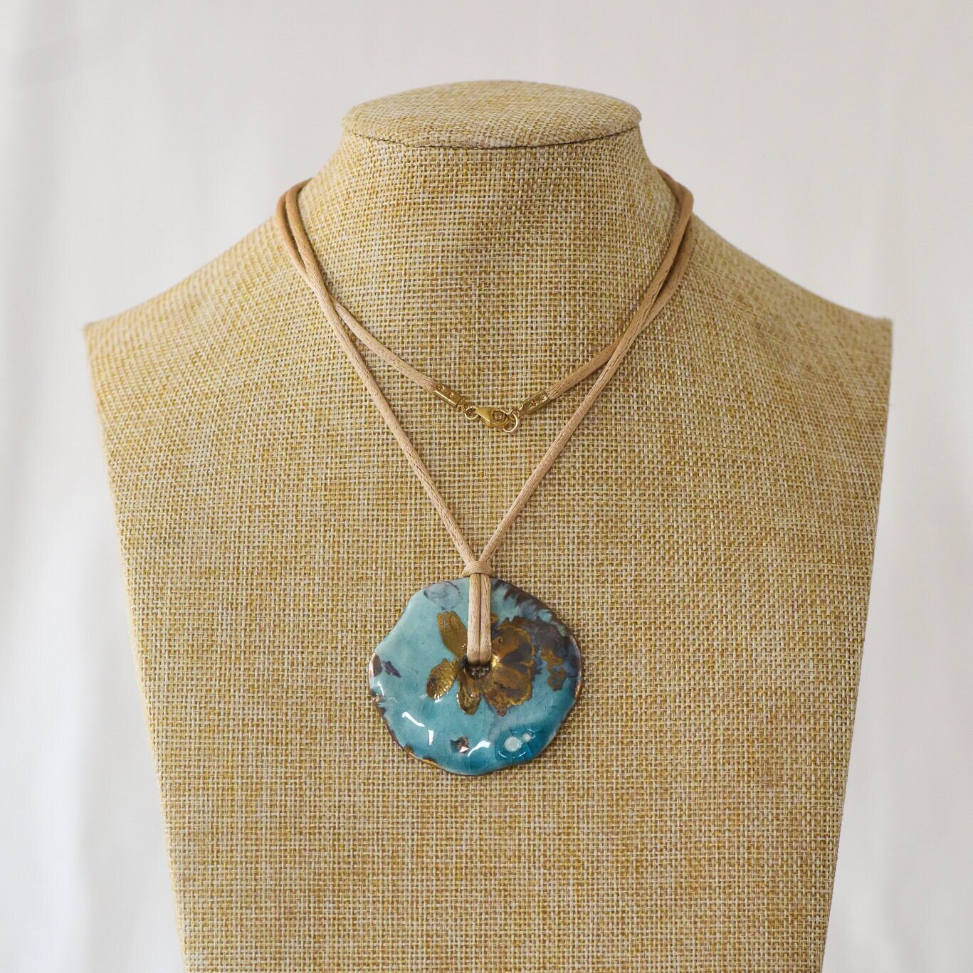 Turquoise Spirit of the Sea of Galilee Pendant