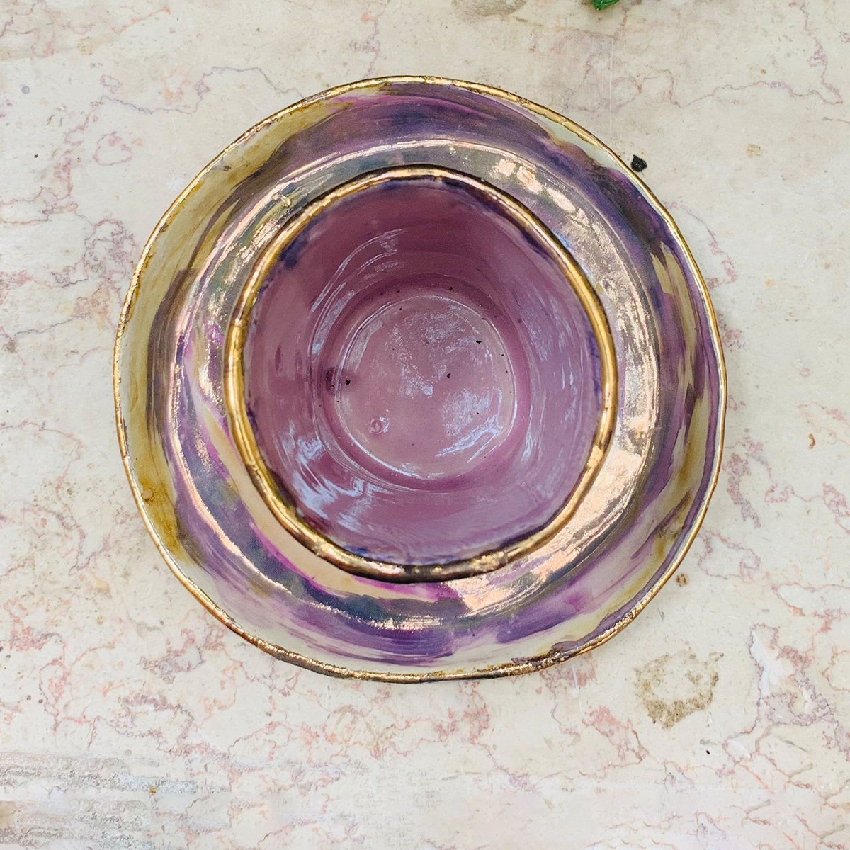 Mystical Kiddush Cup and Tray