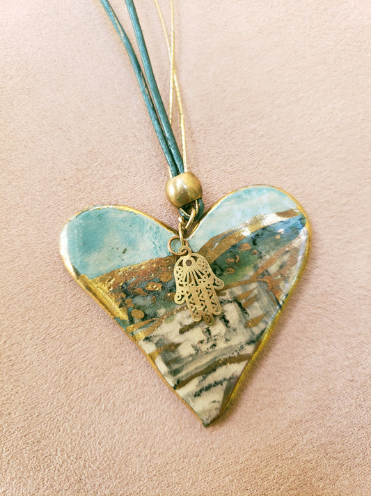 Heart of the Western Wall Pendant