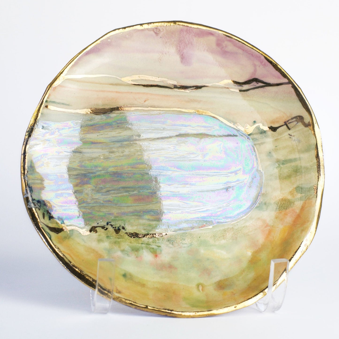 Landscape Luncheon Plate - The Gorgeous Kinneret