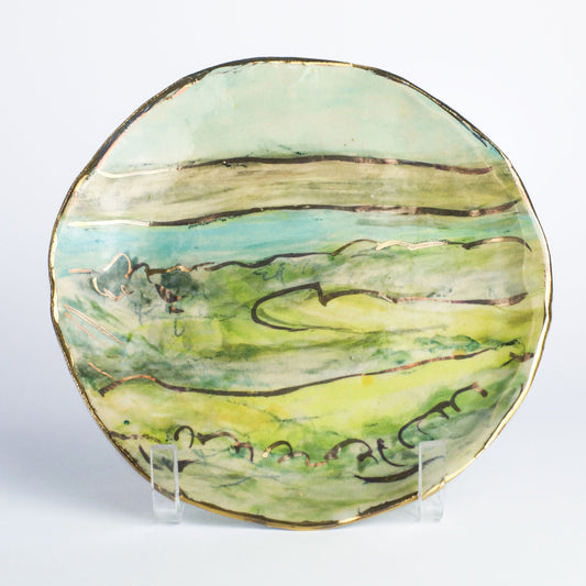 Landscape Luncheon Plate - The Gorgeous Galilee