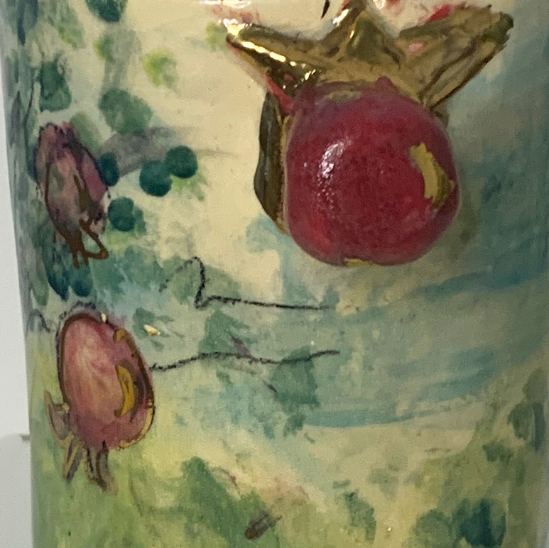 Seven Species of Israel Cozy Cup - Pomegranate