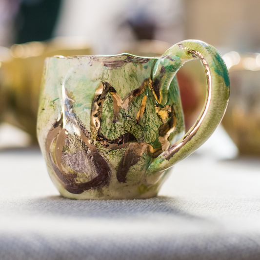 Abundantly Israel Tea Cup - Fig