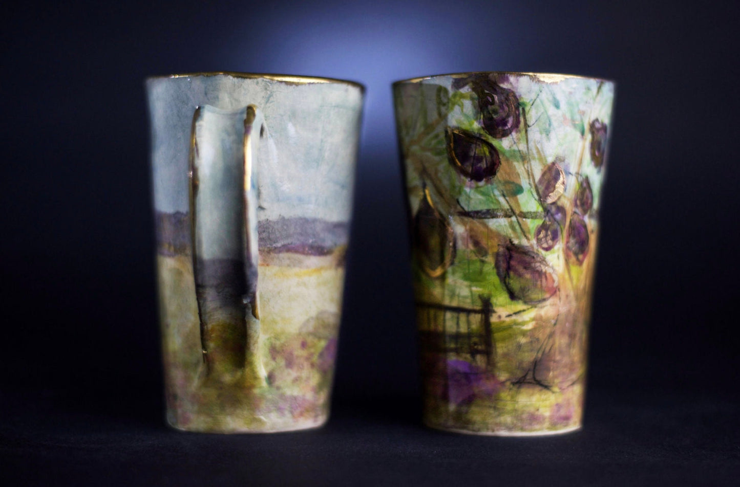 Hand-painted Ceramic Mugs | Made of Israel